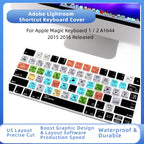 Ableton Live Avid Pro Tools Final Cut Pro X PS Hotkey Functional Keyboard Cover US Layout for Magic Keyboard A1644 MLA22B/A