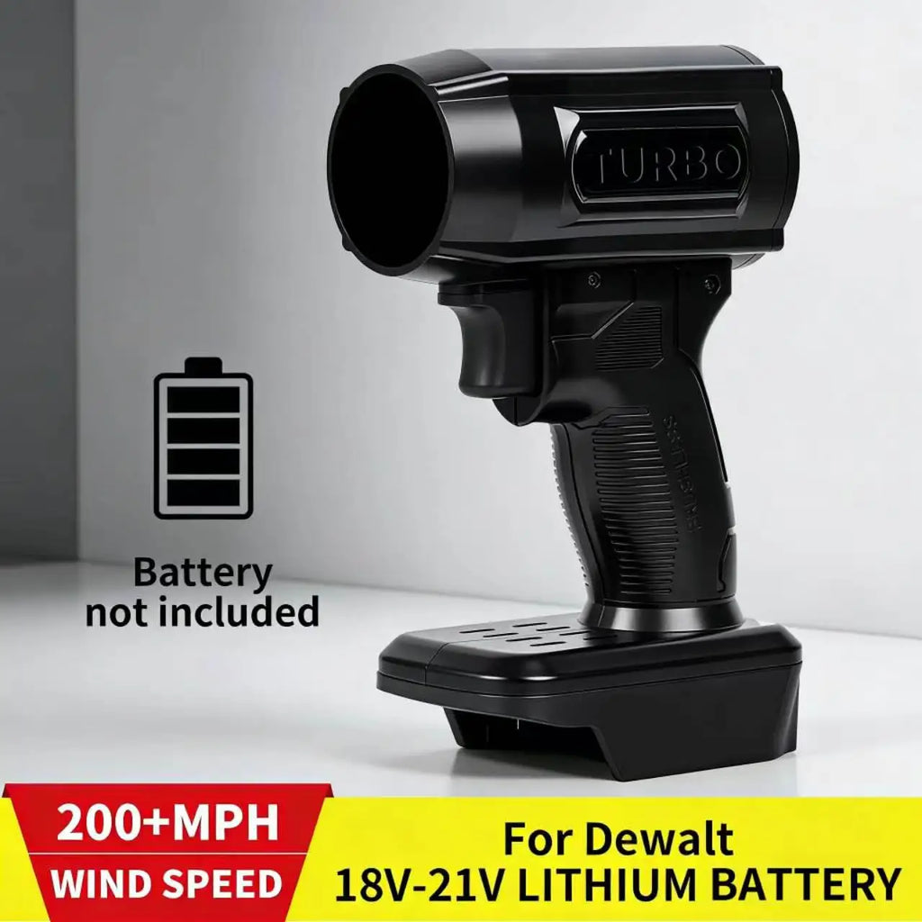 Car Violent Air Blower Powerful Handheld Turbo Jet Fan High Speed 50mm Brushless Motor Thrust Car Wash Air Gun Dryer Tools