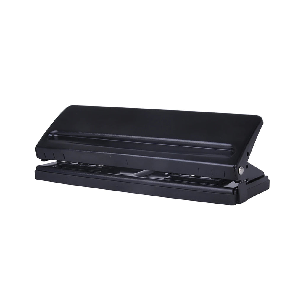 Adjustable 6-Hole Desktop Punch Puncher for A4 A5 A6 B7 Dairy Planner Organizer Six Ring Binder with 6 Sheet Capacity