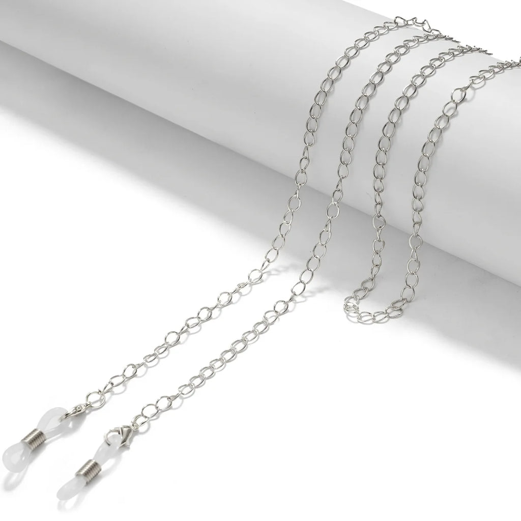 Fashion Reading Glasses Chain for Women Metal Sunglasses Cords Eyeglass Lanyard Hold Straps Eyewear Retainer