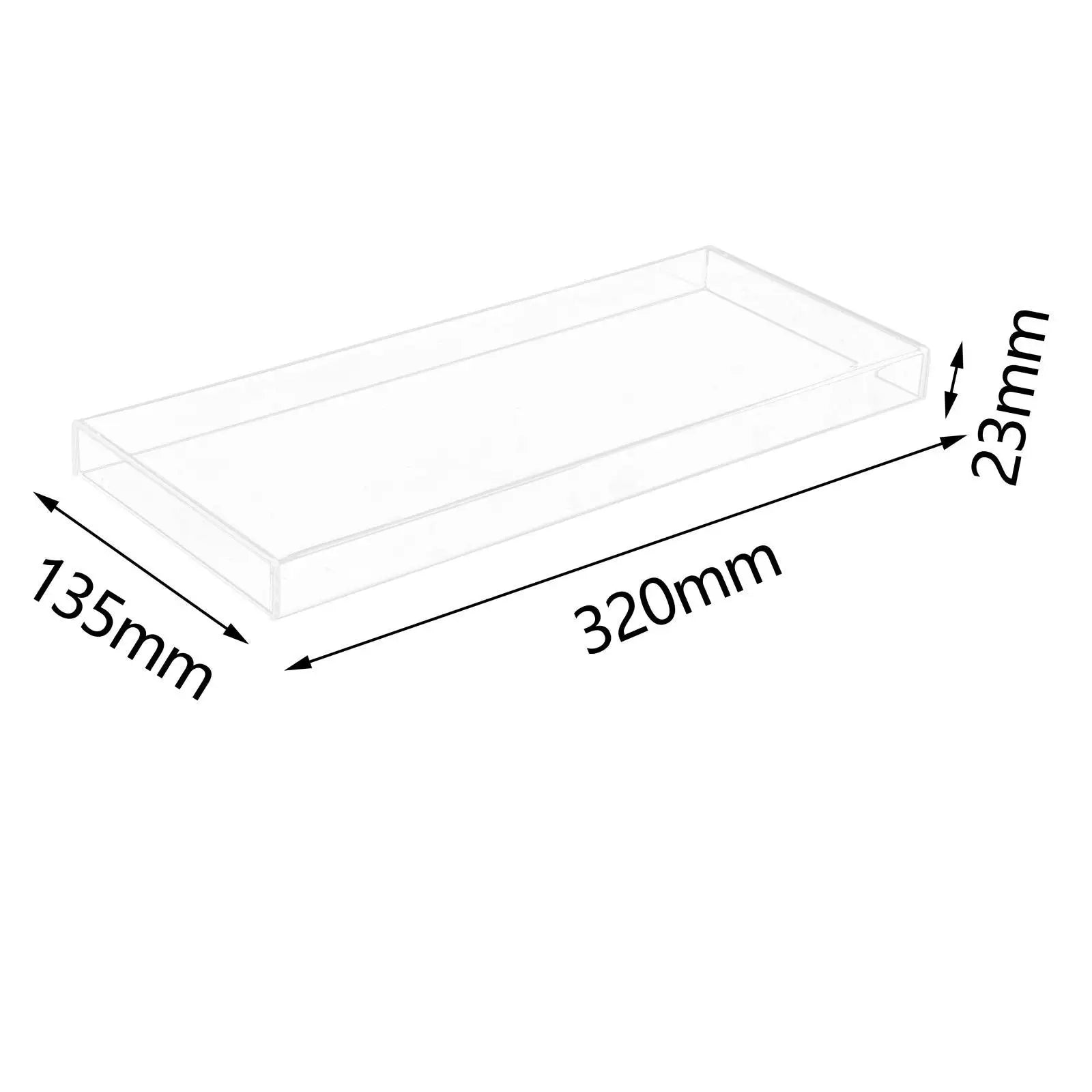 Acrylic Mechanical Keyboard Dust Cover Professional Easy to Use Computer Keyboard Accessories Transparent Protector for Office