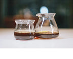 175ml 275ml Hand-Poured Coffee Sensory Smell Taste Cup Heat-Resistant Glass Sharing Jug Transparent European Style Texture De...