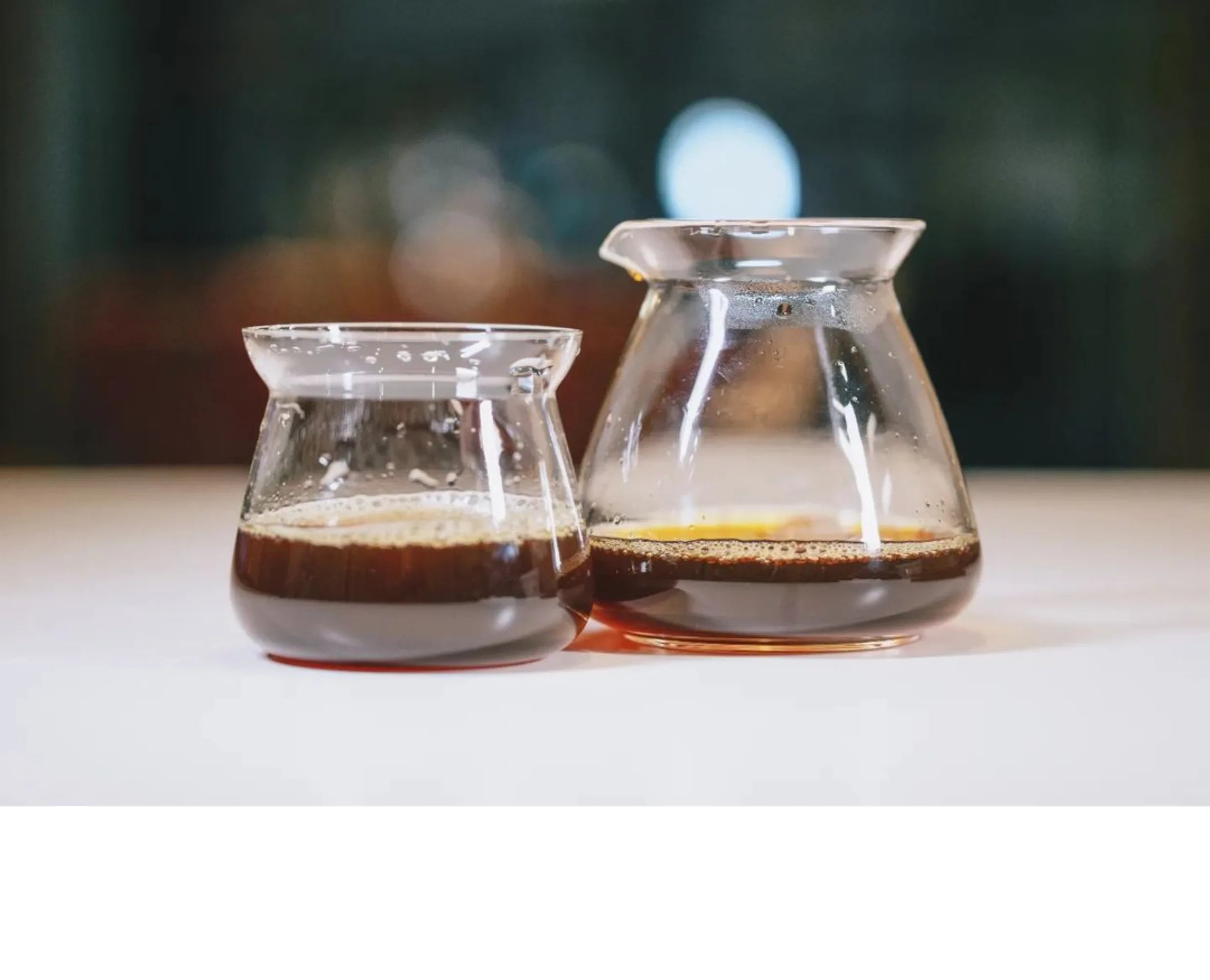 175ml 275ml Hand-Poured Coffee Sensory Smell Taste Cup Heat-Resistant Glass Sharing Jug Transparent European Style Texture De...