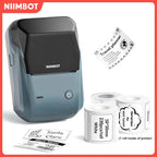 Niimbot B1 Mini Bluetooth Thermal Label Printer Portable Self-Adhesive Sticker Maker, Pocket Thermal Label Machine, Compatible With Mobile Phone & PC, Ideal For Home Office School Small Business Organization