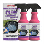 JAKEHOE 120ml Barbecue Rack Cleaner Powerful Cleaning Stubborn Grease Removes Carbon Deposits Safe Formula No Damage for Grill