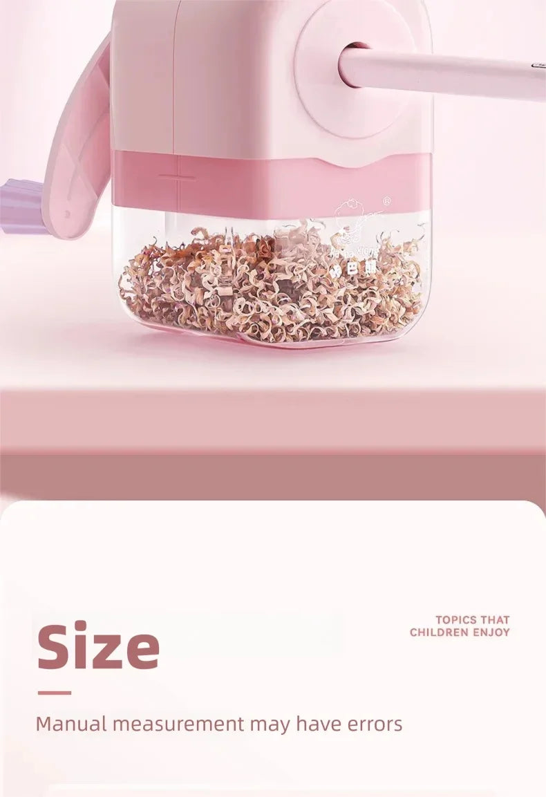 Kawaii Creative Pencil Sharpener Cute Stationery for Kids Adults Office School Supplies Unique Accessory