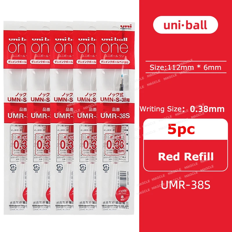 uniball ZENTO Standard 0.38/0.5mm Gel Pens,Water-Based Smooth Writing Roller Ball Pens Fit for a variety of occasions Stationery