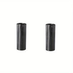 Mini Strong Trash Bags, Small Garbage Bags for Desktop Mini Trash Can, 60 Counts, Black, White