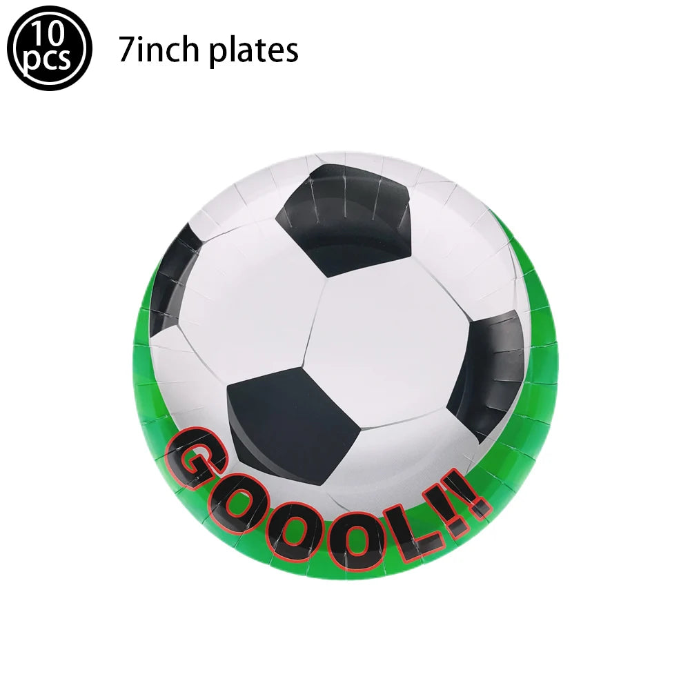 1pc Soccer Plastic Tablecloth Birthday Soccer Day for Soccer Birthday Decoration Disposable Party Soccer Table Cover Tableware