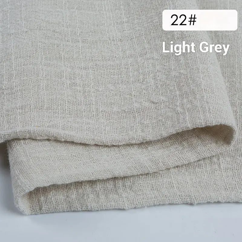 10 Pieces 32x32cm Cream Rough Edge Gauze Napkins 100% Soft Cotton Fabric Serviette Kitchen Tea Towels For Easter Party Supplies