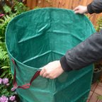 1/2/3 Pack Reusable Garden Waste Bags 72 Gallon Yard Leaf Lawn Trash Waste Bags