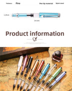 9 Color Piston Brushes Calligraphy Brushes Watercolor Brushes Paint Pen Stationery Art Schoo Supplies for Chinese Painting