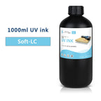 LED UV Ink 1000ml UV Ink For Epson 1390 R1800 R1900 TX800 4800 7880 9880 DX5 DX7 UV Flatbed Printer Universal UV Curing Ink