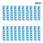 10pcs Cable Protector Silicone Charge Cable Spiral Winder Wire End Cord Savers Cover For Phone USB Charger Cable Accessories