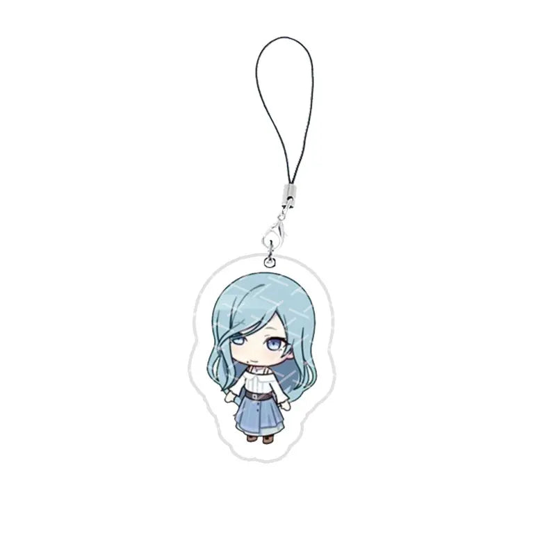 Anime Project Sekai Colorful Stage Mobile Phone Charms Acrylic PJSK Small Pendant Kusanagi Nene Len Rin Phone Chain Keychain