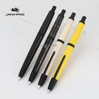JINHAO 20 Press Fountain Pen Retractable EF/F Nib Plastic With Clip School Supplies PK 10 A1 Stationery Writing Ink Converter