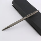 Luxury High Quality Twist Wave Pattern Drawing Ink METAL Ballpoint Pen Stationery Office School Supplies New