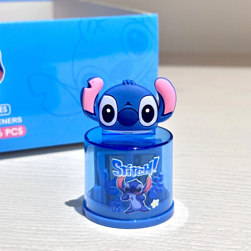 Random 1 Color Stitch doll pencil sharpener, cute cartoon student pencil sharpener, Lilo & Stitch stationery, school supplies