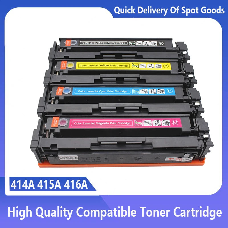 Compatible 414A 415A 416A Toner Cartridge for HP Laserjet Pro M454 M454dw/nw MFP M479 M479dw M479fdw No Chip
