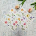 10/20pcs 33*33cm 2-Ply Colourful Wood Pulp Napkins Floral Style Party Decoration Paper Placemats Butterfly Bone Bart Paper