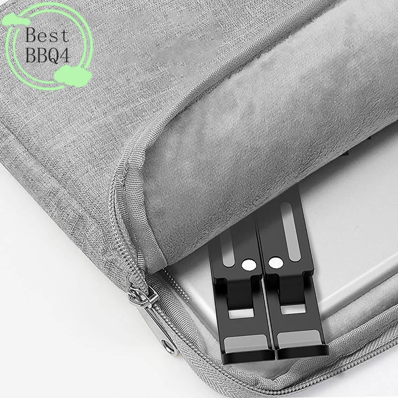 (BBQ4)Universal Laptop Stand Adjustable Notebook Holder For Macbook Non-slip Foldable Cooling Base Bracket For Tablet Phone