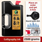 2500/2700g Ink Send Brush Holder for Professional Chinese Sumi Refined Ink Traditional Calligraphy Brush Painting Writing Drawin