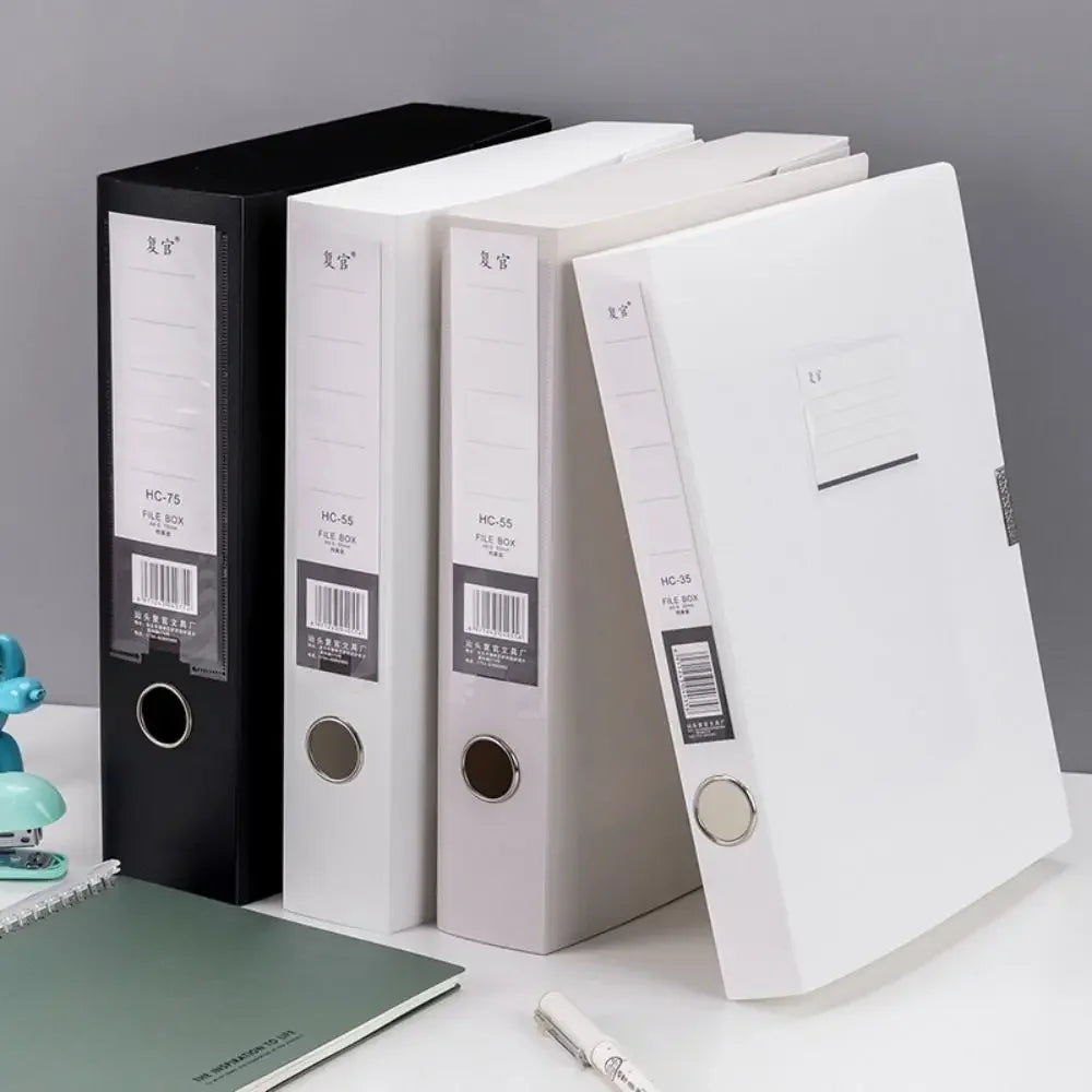A4 File Folder Test Paper Bag Data Storage Bag Student Folder School Office Supplies Stationery Document File Box Desk Organizer