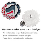 [Minimum 100pcs] Custom Logo Enamel Pin Soft/Hard Label Customized Metal Badges Lapel Brooches On Backpack Or Friend Gift