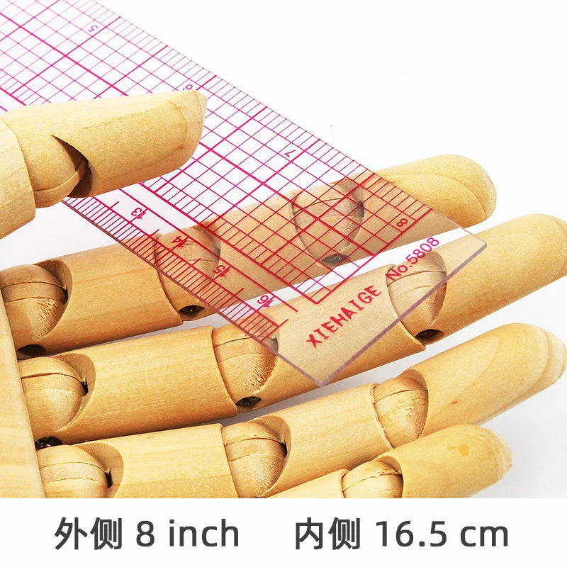 L-type ruler drawing supplies quilting ruler right-angle sewing accessories patchwork tools clothing cutting technology ruler