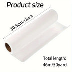 Tracing Paper Roll 12 in X 50 Yards White Trace Paper Translucent Clear Tracing Paper Drawing Patterns Sketching Crafts Supplies