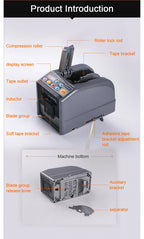ZCUT-9 Tape Cutting Machine Automatic Paper Cutter Packaging Machine Tape Dispenser for Double Sided Tape Slitting Machine