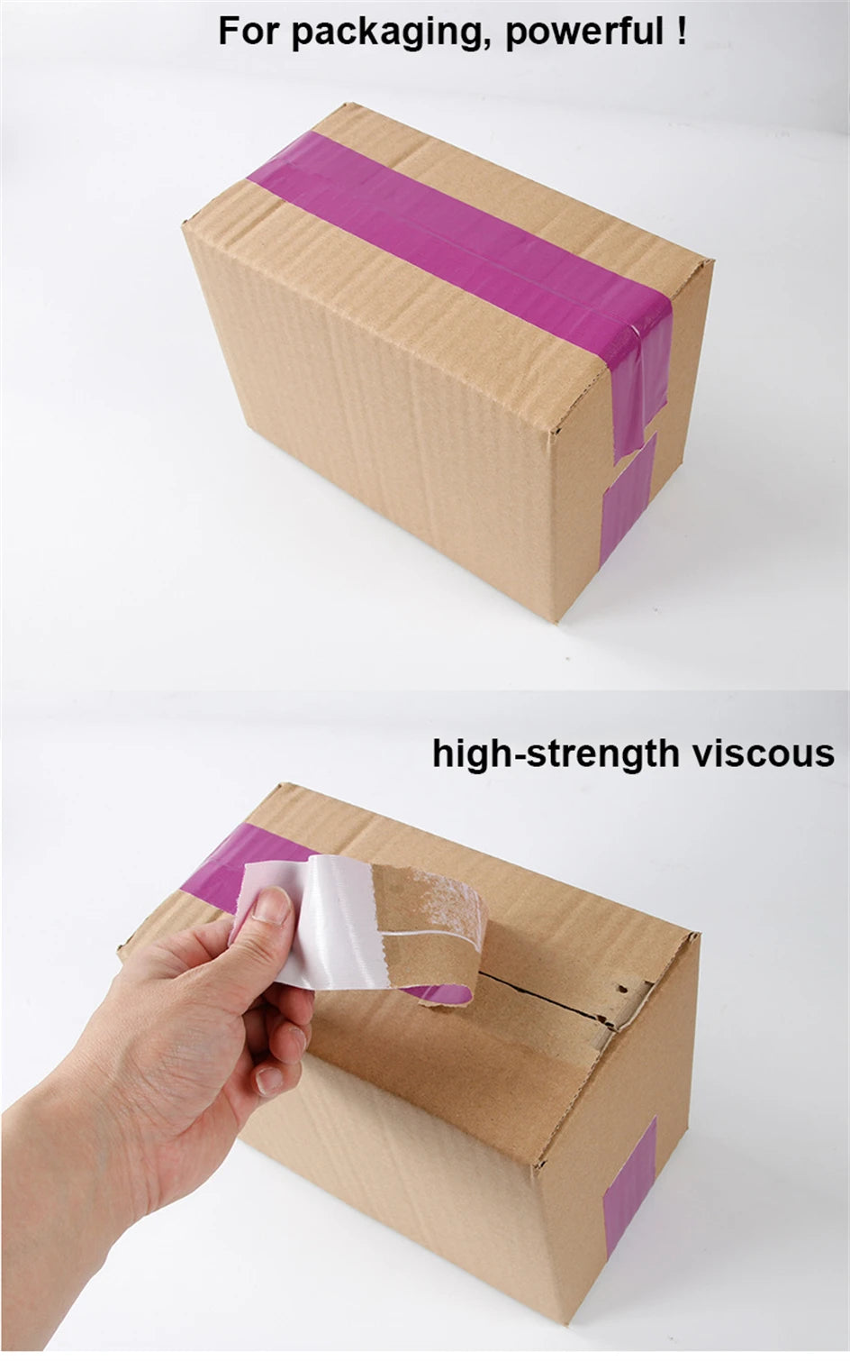 4.8cm*10m Colored Super Self-adhesive Fabric Tape Waterproof Heavy Duty No Residue Craft Duct Tape for DIY Art Packaging Coding