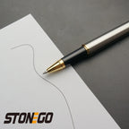 STONEGOP remium Ballpoint Pen Retractable Lacquer Rollerball Pen Smooth Writing Roller Ball Pen Elegant Executive Signature Pen
