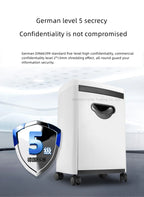 Upgrade Shredder High-power German Standard 5-level Confidential Manual Electric Office Low-noise Home 2m/min 18L Large-capacity