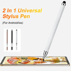 1/2Pcs 2in1 Universal Stylus Pen For Tablet Mobile Android ios Phone iPad Accessories Drawing Tablet Capacitive Screen Touch Pen