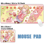 Project Sekai Birthday Full Character 25-ji Nightcord de PJSK Mouse pad Table Mat Gaming XXL Anime Mousepad Keyboard Desktop Mat
