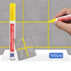 Waterproof White Grout Tile Pen Wall Grout Restorer Marker Pen for Bathroom Wall Floor Decontamination Seam Repair Pens