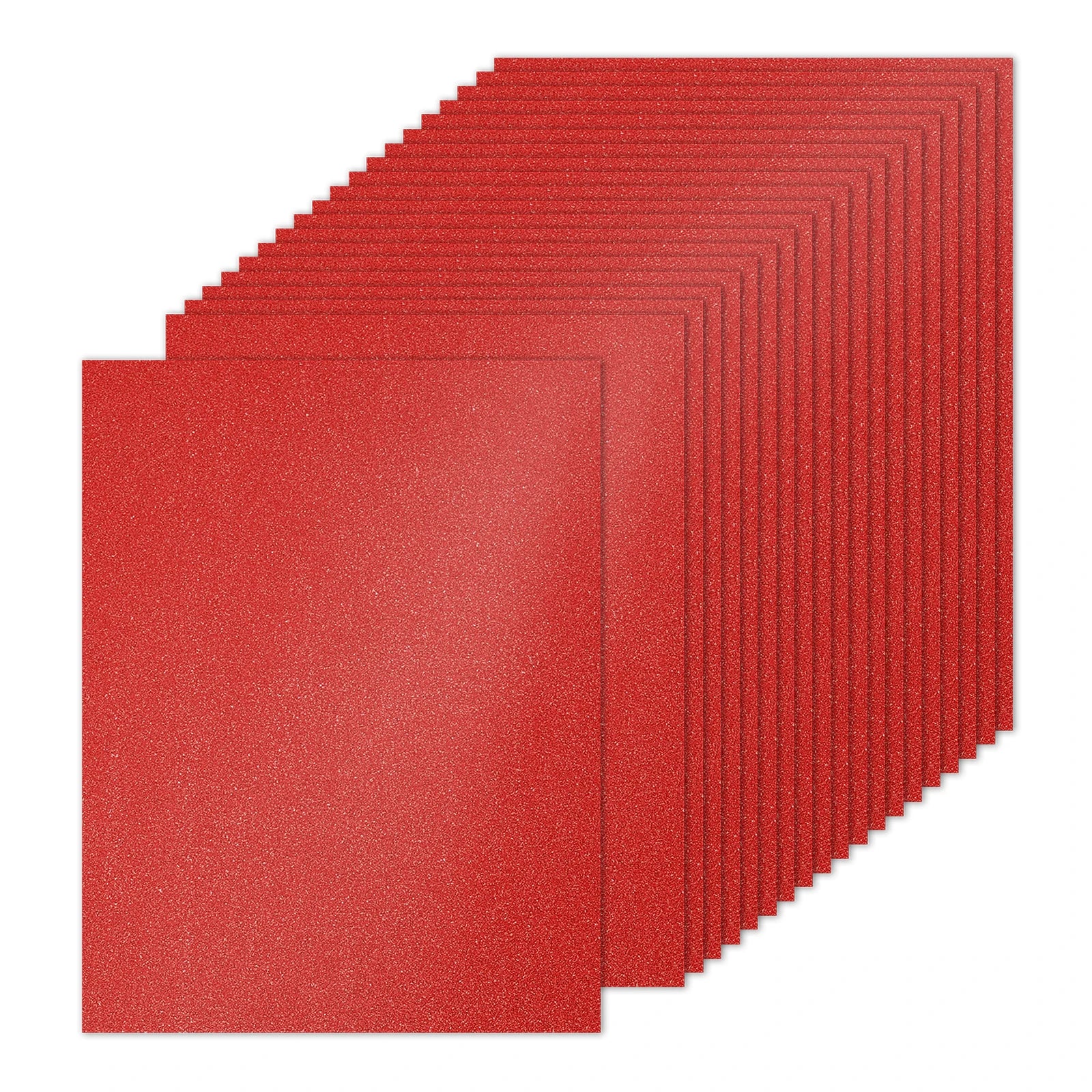 20 Sheets 250gsm Glitter Cardstock Paper Rectangle Premium Sparkly Paper Craft Cardstock Paper for Scrapbook Cards DIY Party Art