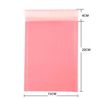 100pcs Bubble Mailers Pink Poly Bubble Mailer Self Seal Padded Envelopes Gift Bags For Book Magazine Lined Mailer Self Seal