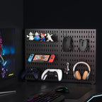 Desktop Standing Pegboard For Home And Office Use. Freely Combinable Accessories For Organizing Stationery.