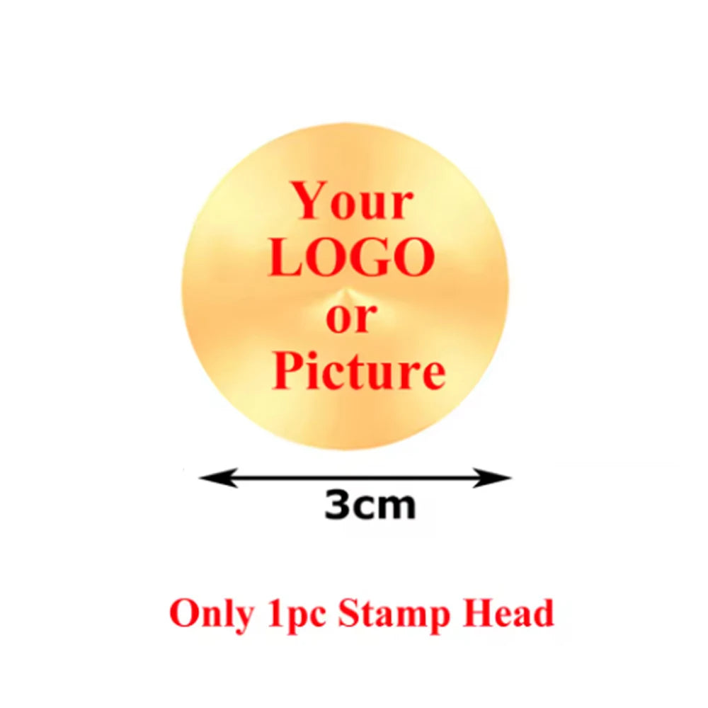 Custom Pottery Stamp for Clay Stamps Personalized Logo & Design Maker,Perfect for Ceramics Logo Design Seal (2.5cm- 5cm)