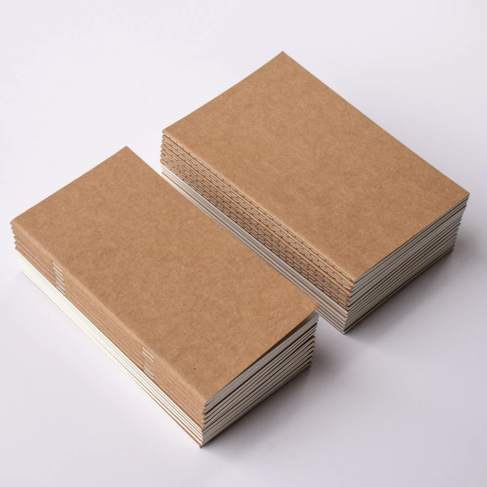 3-Piece A5/Standard Size Refill Inserts For Traveler'S Notebook - Portable Passport Style, 32 Sheets (64 Pages) Each