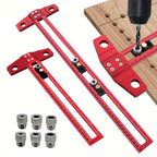 1pc T Type Woodworking Scriber Ruler 90 Degree Line Gauge Scriber T-Square Ruler For Assembling Wooden Boxe Cabinets Photo Frame