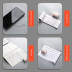 100Pcs Nickel-Plated Paper Clips Rust-Proof Thickened Office Supplies for Organizing And Binding