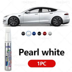 For Tesla Model 3 Y X S Scratch Removal and Wheel Hub Touch Up Pen Paint Clear Coat To Enhance Gloss Pearl White Deepsea Blue