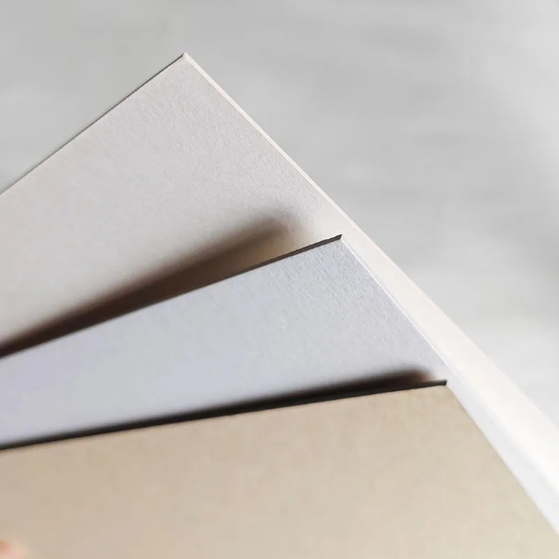 Thick Paper Hard Cardboard 1mm 1.2mm White Kraft 2 Sides Color Diy Handmake Card Making Craft Paper Chipboard Backing Board