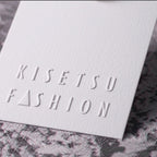Special Paper Bump Printing Fashion Embossed Letter Tag Women's Clothing Personality Design Custom Factory Direct Sales