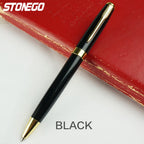 STONEGO Fashion Wallet Pen Short Paragraph Gift Travel Pocket Pen Mini Pocket Short Clip Metal RollerBall Pen Travel Pocket Pen
