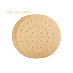 50pcs Air Fryer Parchment  Disposable Steamer Liners Kitchen Cookers Oil-proof Paper Barbecue Fryer Baking Accessories      0151