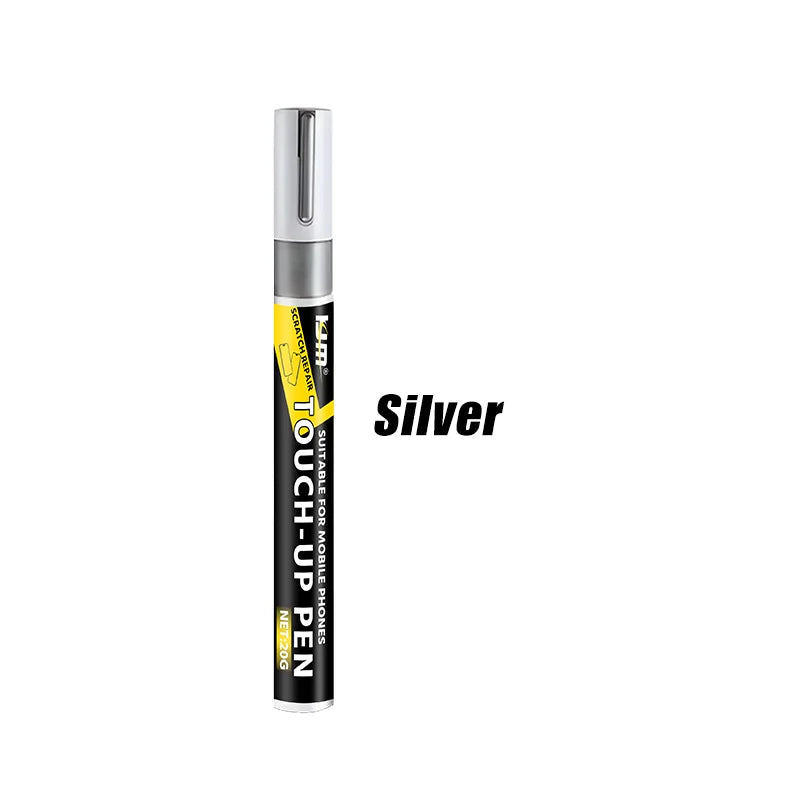 Black Touch-Up Paint Pen 20g - Scratch Remover For Mobile Phone, Camera, Black Surface Chipped Paint Repair Tool